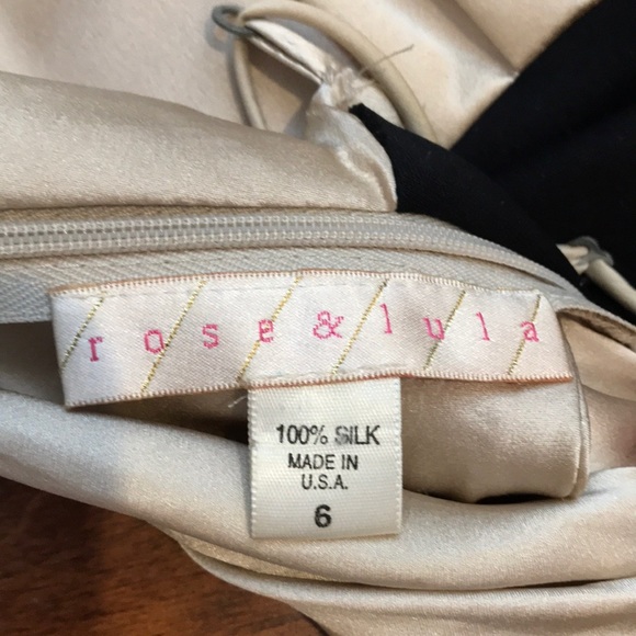 Silk Dress with Cute Back - Picture 6 of 6